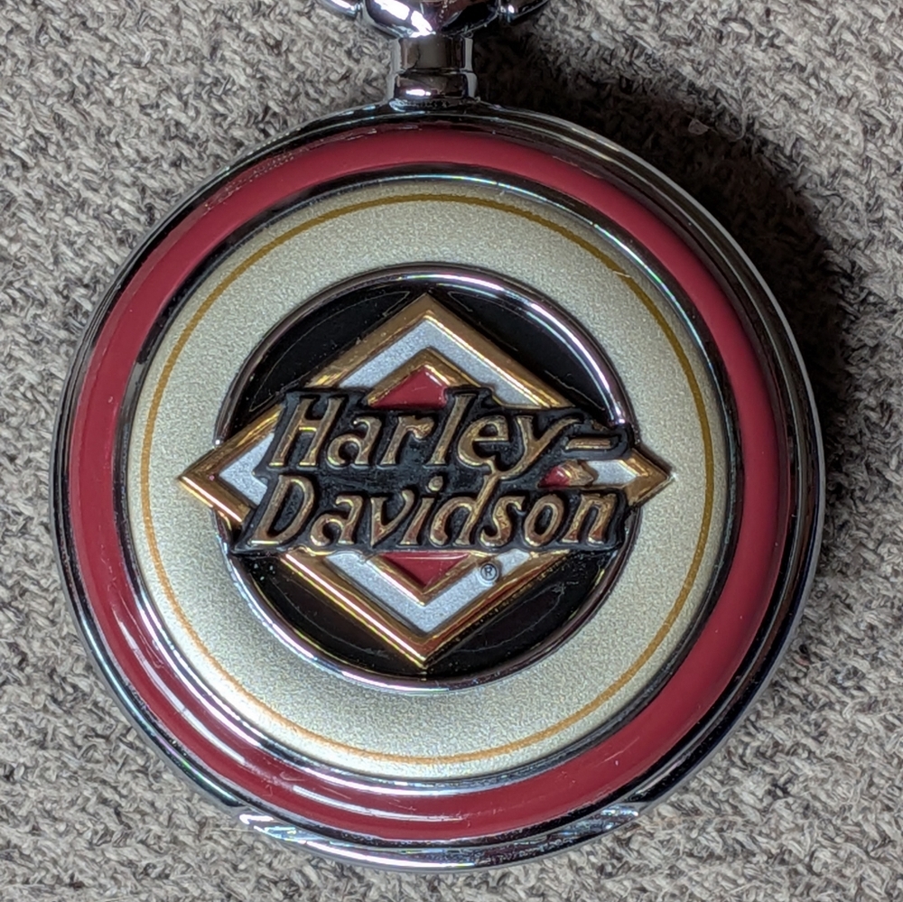 Harley-Davidson Pocket Watch with Case - Picture 5 of 5